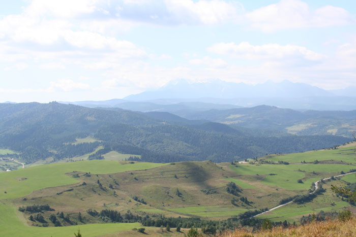 Wysoki Wierch - widok na Słowację